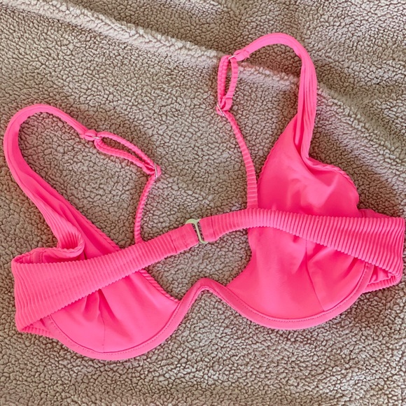 Neon/Hot Pink bikini top - Picture 3 of 6